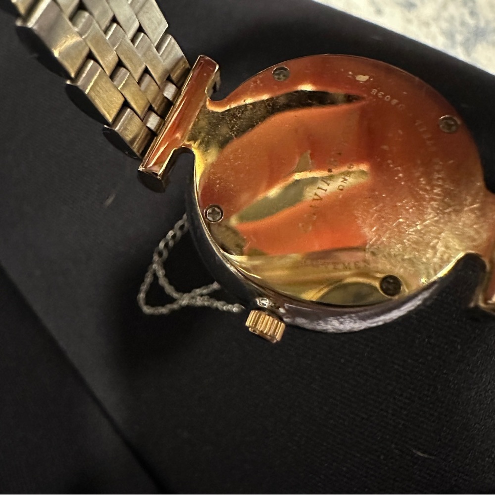 Olivia Burton Two-Tone Watch with White Face - Picture 3 of 3